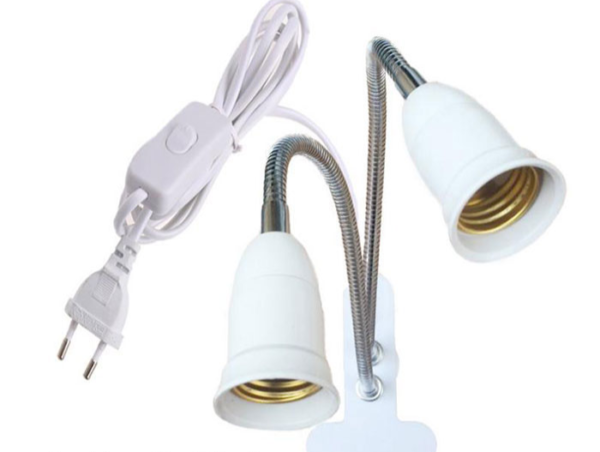 Flexibilní lampa s přepínačem - dvě varianty - Dvojita-eu-napajeni