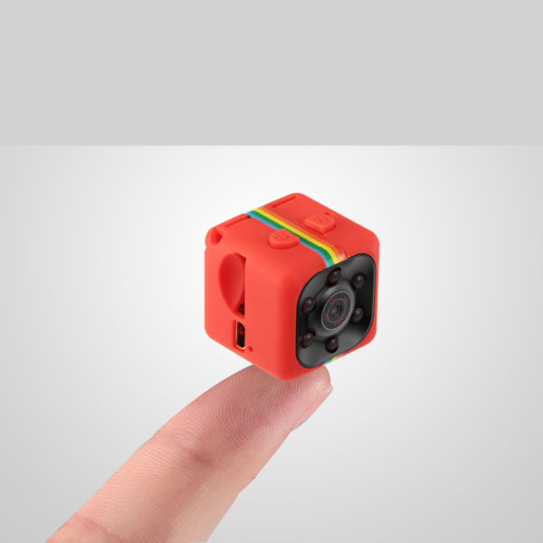 Mini kapesní kamera s nočním viděním - Red-480p, 4g