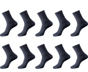 Pánské bambusové ponožky - 5 párů - Multi