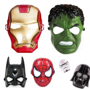 Halloweenská maska pro dospělé Superhrdinové