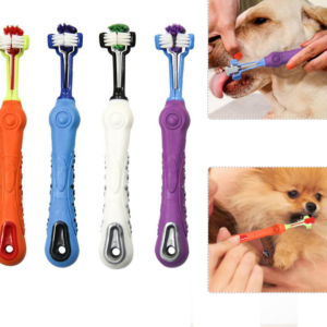 Zubní kartáček pro kočky a psy ve více barevných variantách