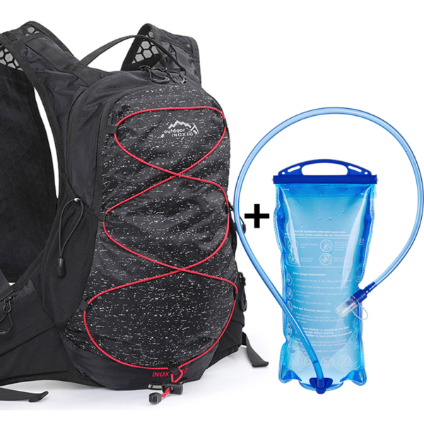 Velkokapacitní sportovní batoh s dávkovačem vody v měchýři (Batoh a pítko)