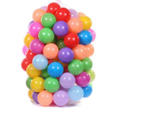 Plastové balónky pro děti ve dvou barevných variantách - 200-balonku-pestre