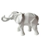Stylová dekorace na stůl - figurka slona - Plum