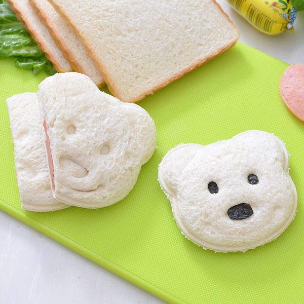 Malé medvědí sendvičové formy