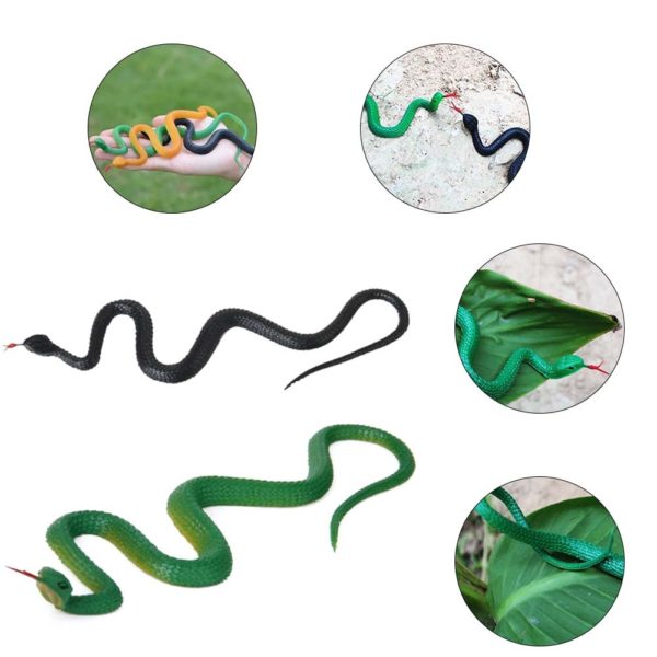 Realistický gumový had - falešné zvíře
