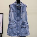 Dámská vintage džínová vesta Lillianna - kolekce 2020