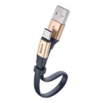 Rychlonabíjecí USB kabel typ C - Gold-blue-2, 23cm