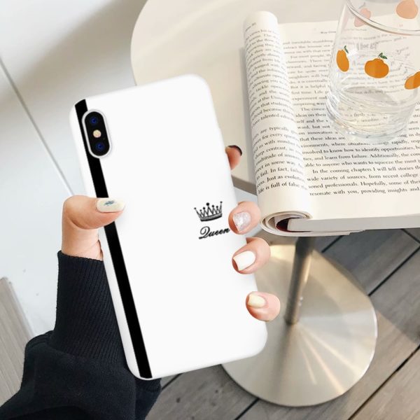Obal na telefon s potiskem King a Queen - Style-14, For-12-pro-max