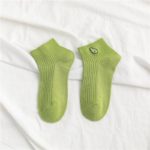 Bavlněné ponožky se zvířátky pro ženy a dívky - White1, One-size