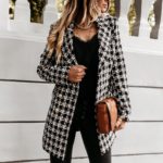 Dámský jarní a podzimní stylový kabát - E, Xxl