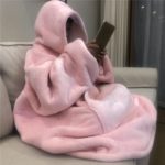 Pohodlná deka jako mikina - Gray, One-size-for-all