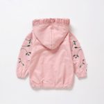 Dětská dívčí jarní a podzimní bunda s kapucí - Bbl-suihua-pink, 12mesicu