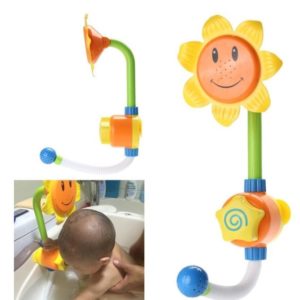 Dětská zábavná sprcha v podobě slunečnice