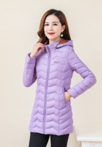 Dámský luxusní zimní kabát Daria - White, 5xl