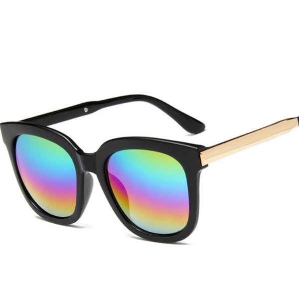 Dámské retro sluneční brýle - T-silver