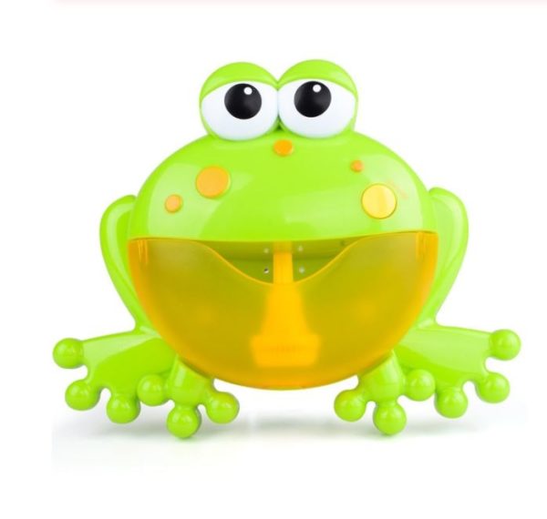 Zábavná hračka do vany na tvoření bublin - Frog-with-box