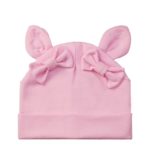 Čepička s králičíma ušima - Pink-pink-bow