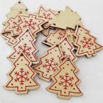 Dřevěné trendy vánoční dekorace - Crutch-2