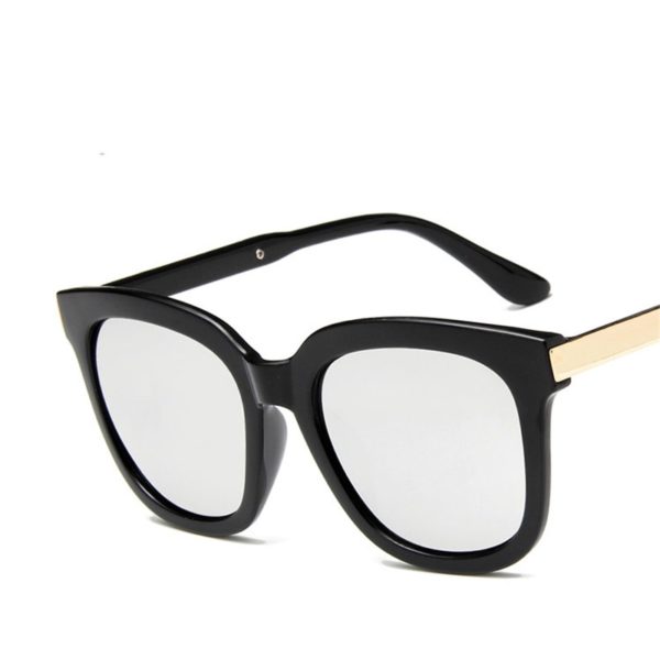 Dámské retro sluneční brýle - T-silver
