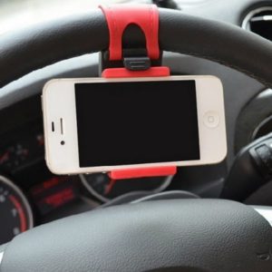 Mobilní držák na telefon do auta - na volant