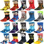 Modní ponožky kreslených a animovaných postaviček