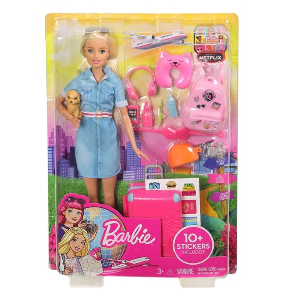 Panenka Barbie cestovatelka (Cestovateka)