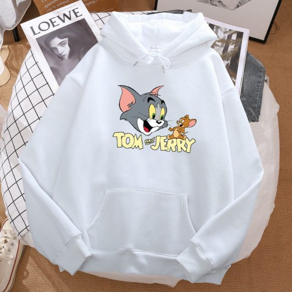 Mikina s kapucí Tom a Jerry - Zelena, 3xl