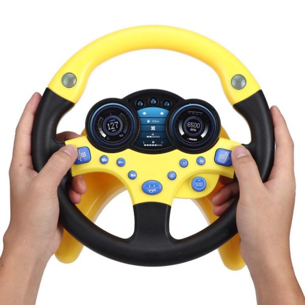 Dětský elektrický interaktivní volant - G