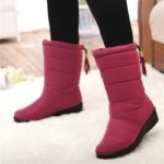 Dámské stylové zimní boty Liza - Red, 44