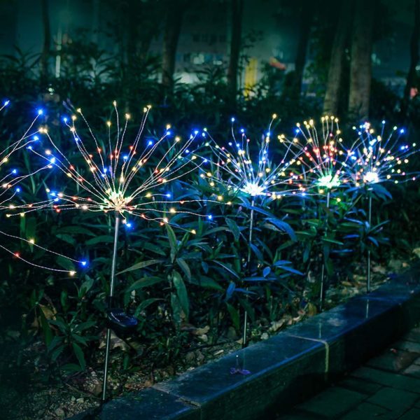 LED prskavka na zahradu / Vánoční dekorace - Warm-white, 150-led-lights