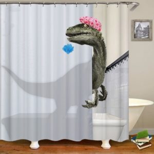 Vtipný závěs do sprchového kouta