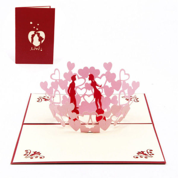 3D valentýnské přání - 3d-greeting-card-h