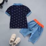 Chlapecká letní módní souprava Porter - kolekce 2021 - White, 5-let
