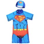 Chlapecké plážové oblečení se superhrdiny s čepicí - 2, Xxl