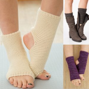 Dámské ponožky s volnou patou a prsty