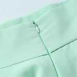 Dámská elegantní sukně s vysokým pasem - D032-light-green, Xl