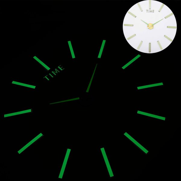 Svítící hodiny na zeď - Wall-clock-19, 119-cm