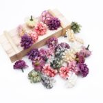 Nádherné dekorativní umělé květy - Mix