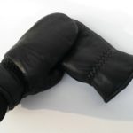 Pánské zimní rukavice z pravé kůže - Black, 13