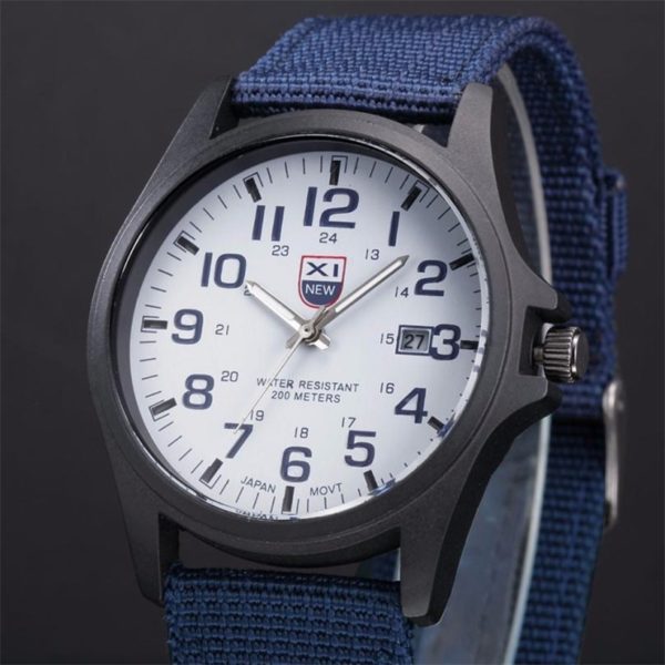 Pánské vojenské hodinky - White