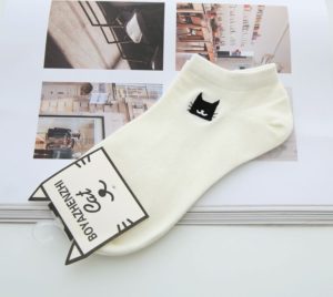 Dámské ponožky s kočičkou - Multi, One-size