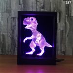 Dekorace - 3D stolní lampa pro děti - G