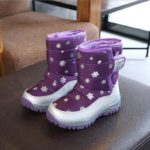Dětské zimní zateplené boty Comfy - Red, 32