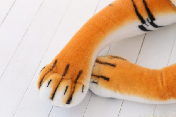 Plyšový tygr Aleksander - 50cm, Brown