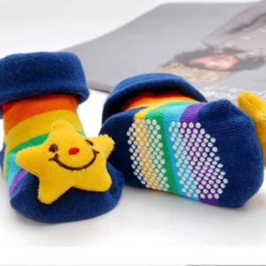 Dětské protiskluzové bavlněné ponožky