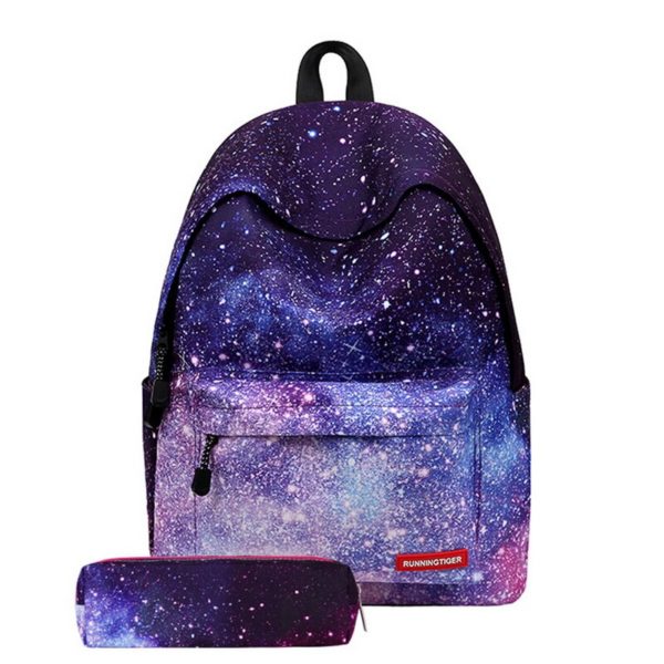 Dámský stylový batoh Galaxy - Starry-sky