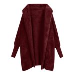 Dámský luxusní zimní kabát Nicola - Dark-grey, 3xl