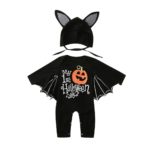 Roztomilý hallowenský kostým pro děti - Black, 18m