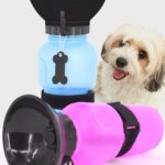 Cestovní láhev na vodu pro psy - Ruzova